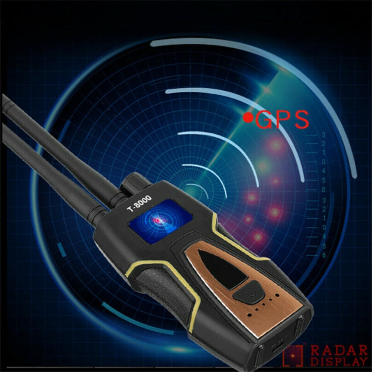 T8000 Wireless Signal Detector GPS Defense Location Finding Camera Anti-Candid Anti-Tracking Detection Instrument T8000 Wireless Signal Detector GPS Defense Location Finding Camera Anti-Candid Anti-Tracking Detection Instrument